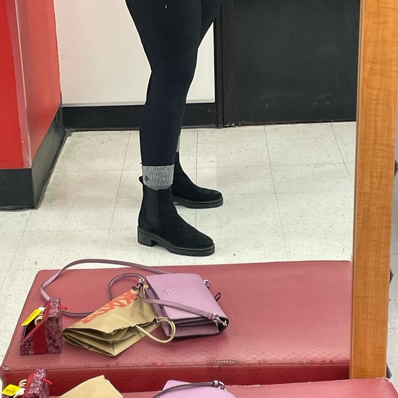 Tory Burch Chelsea Boot Suede Leather 11 - Picture 6 of 6